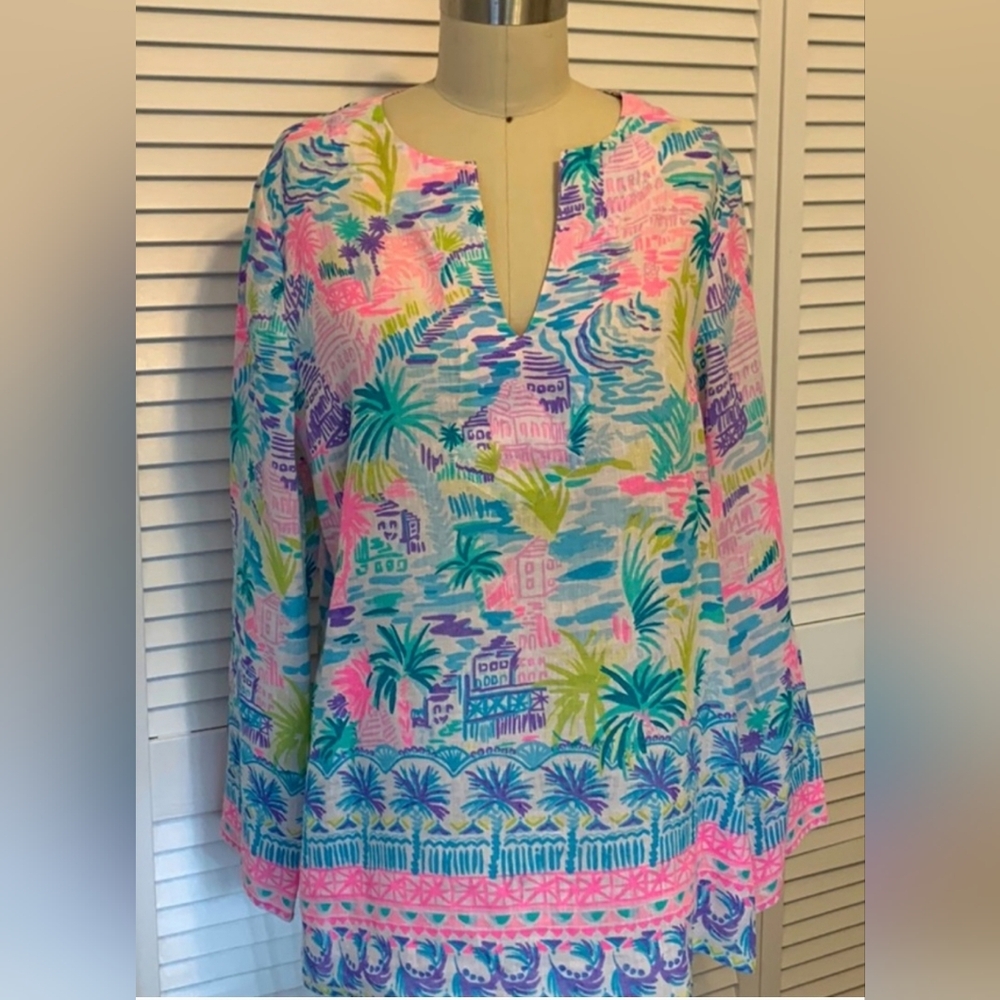 Gorgeous Lilly Pultizer Tunic, Large